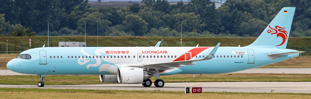 Loong Air Airbus A321neo B-323U JC Wings LH4CDC264 LH4264 Scale 1:400