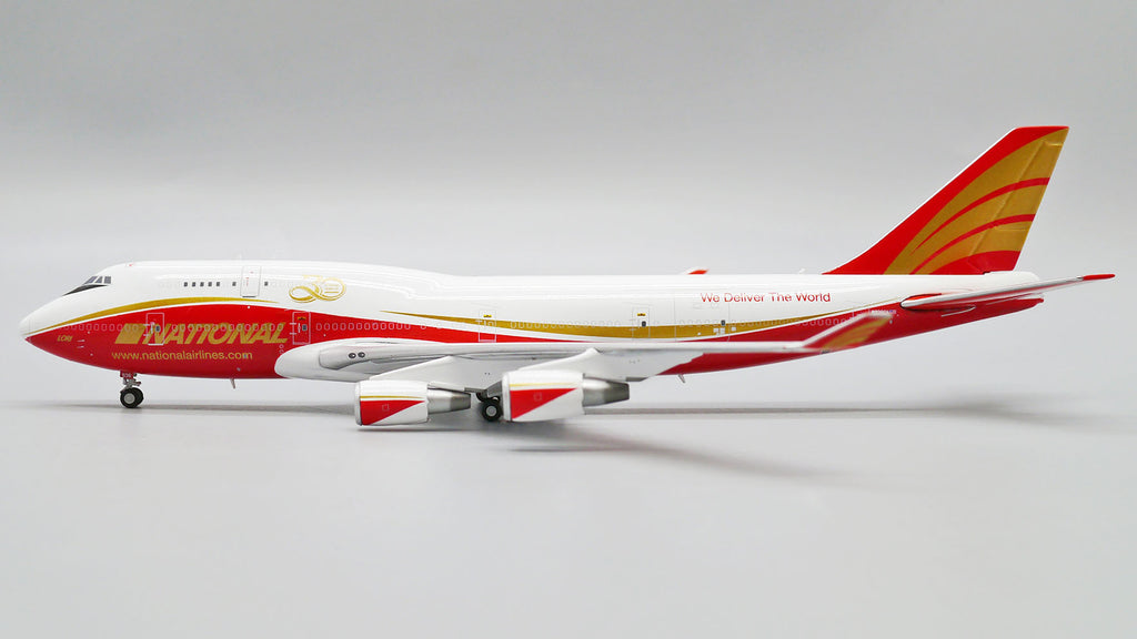 National Airlines Boeing 747-400BCF N936CA 30 Years Anniversary JC Wings  LH4NCR278 LH4278 Scale 1:400