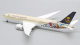 Saudia Boeing 787-9 Flaps Down HZ-AR13 Arab Calligraphy Year JC Wings LH4SVA249A LH4249A Scale 1:400