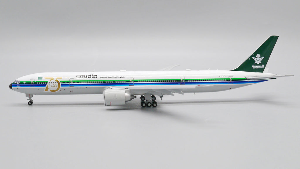 Saudia Boeing 777-300ER Flaps Down HZ-AK28 Retro JC Wings LH4SVA273A LH4273A Scale 1:400
