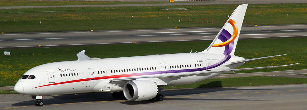 Deer Jet Boeing 787-8 2-DEER JC Wings EW4788002 Scale 1:400