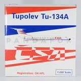 Czech Airlines Tupolev Tu-134A OK-HFL Phoenix PH2CSA061 20060 Scale 1:200