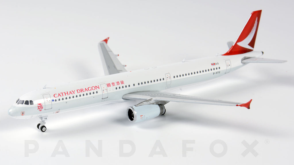 Cathay Dragon Airbus A321 B-HTG Phoenix PH4HDA1970 Scale 1:400