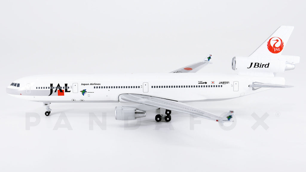 Japan Airlines MD-11 JA8581 J-Bird Fairy Pitta Phoenix PH4JAL135 10074 Scale 1:400