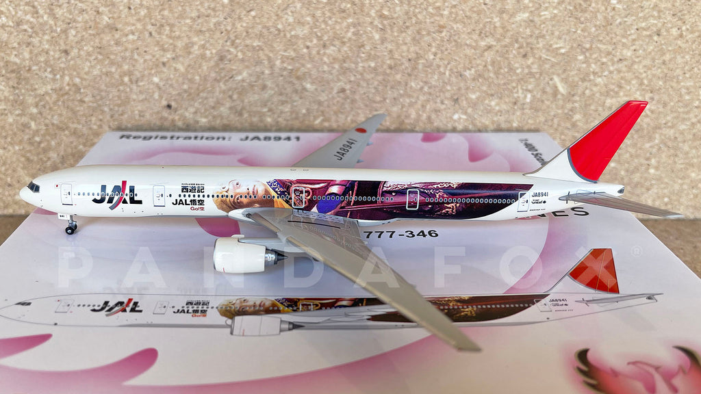 Japan Airlines Boeing 777-300ER JA8941 Goku Saiyukei Phoenix PH4JAL174  10101 Scale 1:400