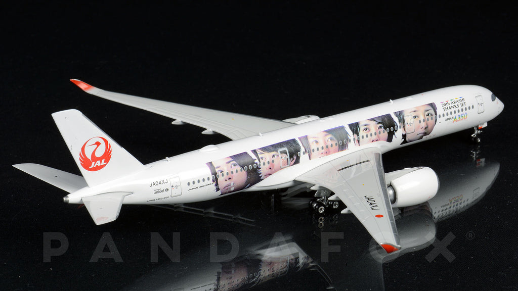 Japan Airlines Airbus A350-900 JA04XJ 20th Arashi Thanks Jet Phoenix  PH4JAL2074 Scale 1:400