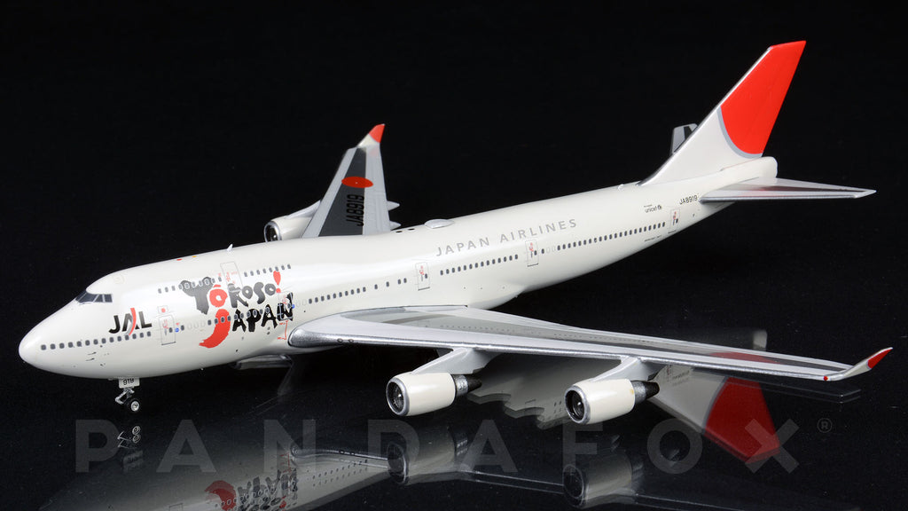 JAL B747-400 YOKOSO ! JAPAN JA8919 1:400-