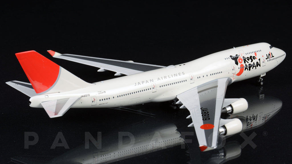 JAL B747-400 YOKOSO ! JAPAN JA8919 1:400-