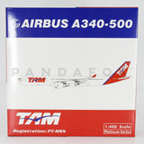 TAM Airbus A340-500 PT-MSN Phoenix PH4TAM765 10466 Scale 1:400