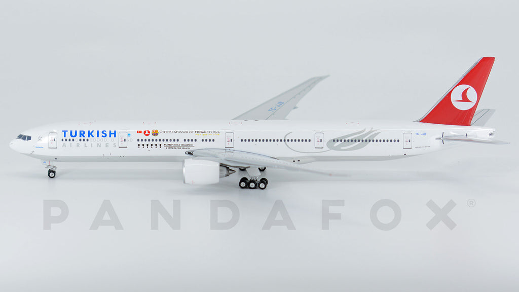 Turkish Airlines Boeing 777-300ER TC-JJB FC Barcelona Phoenix PH4THY508 10420 Scale 1:400