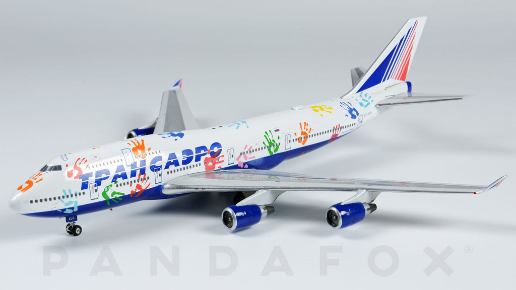 Transaero Boeing 747-400 EI-XLK Flight of Hope Phoenix PH4TSO1066 10890 Scale 1:400