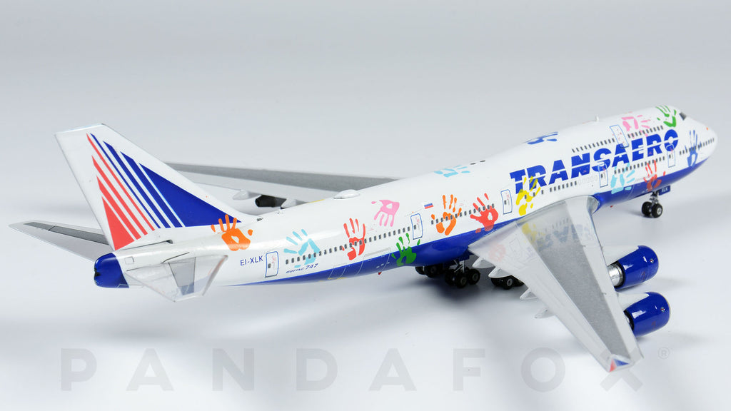 Transaero Boeing 747-400 EI-XLK Flight of Hope Phoenix PH4TSO1066 10890  Scale 1:400