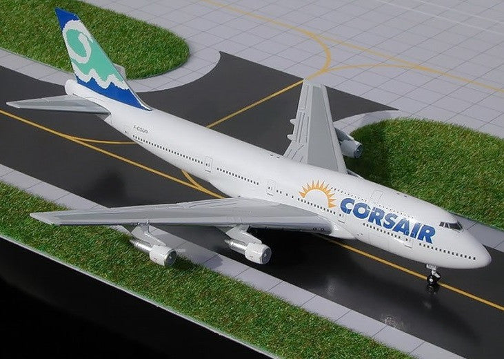 Corsair Boeing 747-300 F-GSUN GeminiJets GJCRL347 Scale 1:400