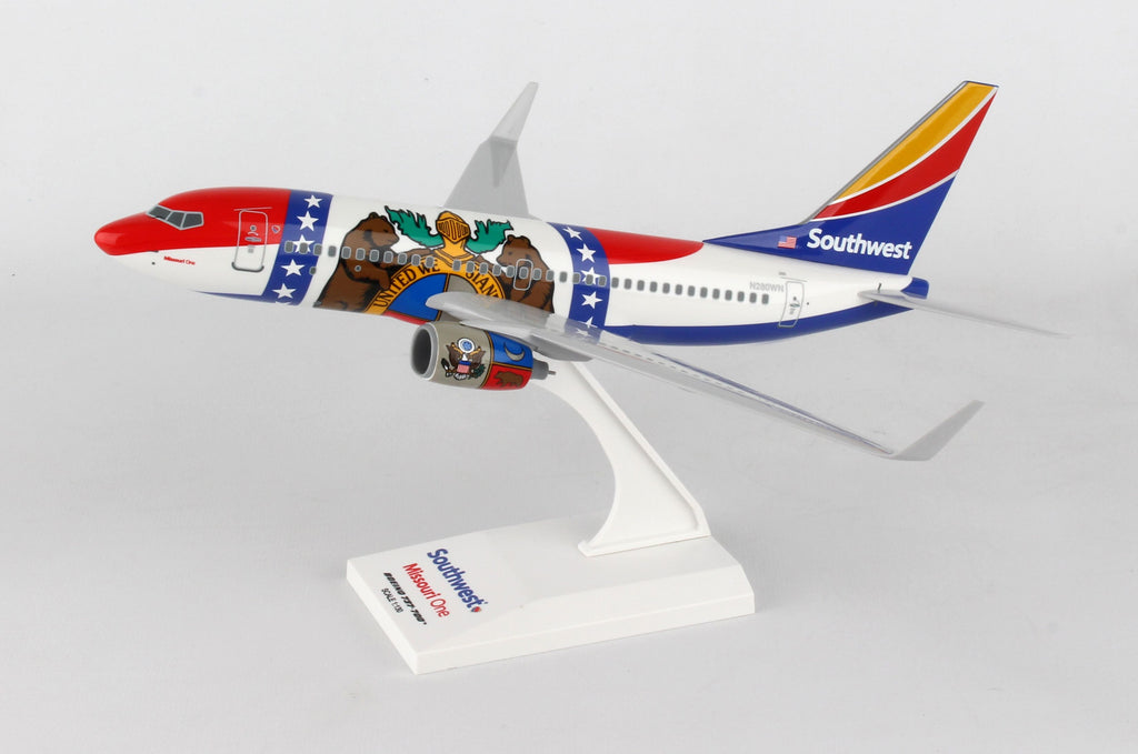 Southwest Boeing 737-700 N280WN Missouri One Skymarks SKR870 Scale 1:130