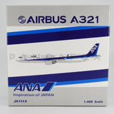 ANA Airbus A321 JA111A Phoenix 04119 PH4ANA1573 Scale 1:400