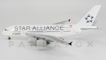 Singapore Airlines Airbus A380 9V-SKX Star Alliance Phoenix 04513 PH4SIA2381 Scale 1:400