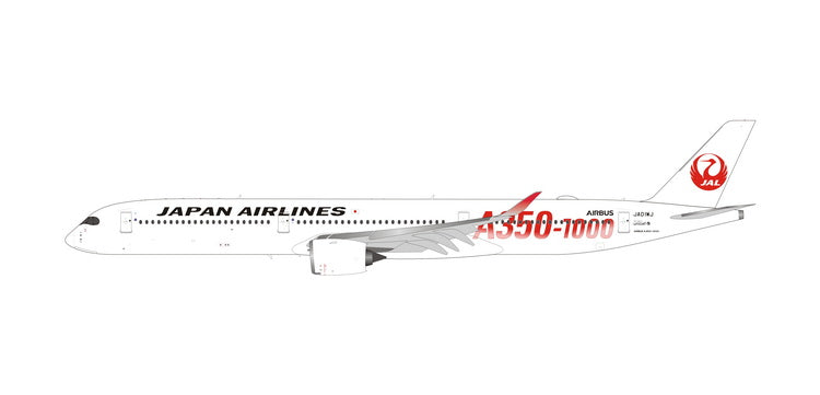 Japan Airlines Airbus A350-1000 JA01WJ Red Titles Phoenix