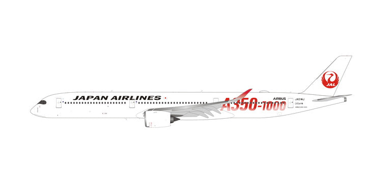 Japan Airlines Airbus A350-1000 JA01WJ Red Titles Phoenix 04580 Scale 1:400