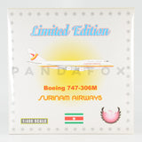 Surinam Airways Boeing 747-300 PH-BUW Phoenix 10003 Scale 1:400