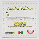 Mexicana Boeing 757-200 N380RM Retro Phoenix 10009 Scale 1:400
