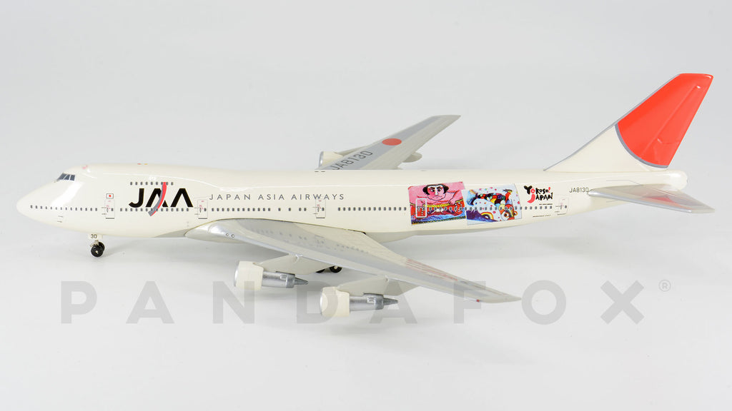 Japan Asia Airways Boeing 747-200 JA8130 Yokoso Japan Phoenix 10010 Scale 1:400