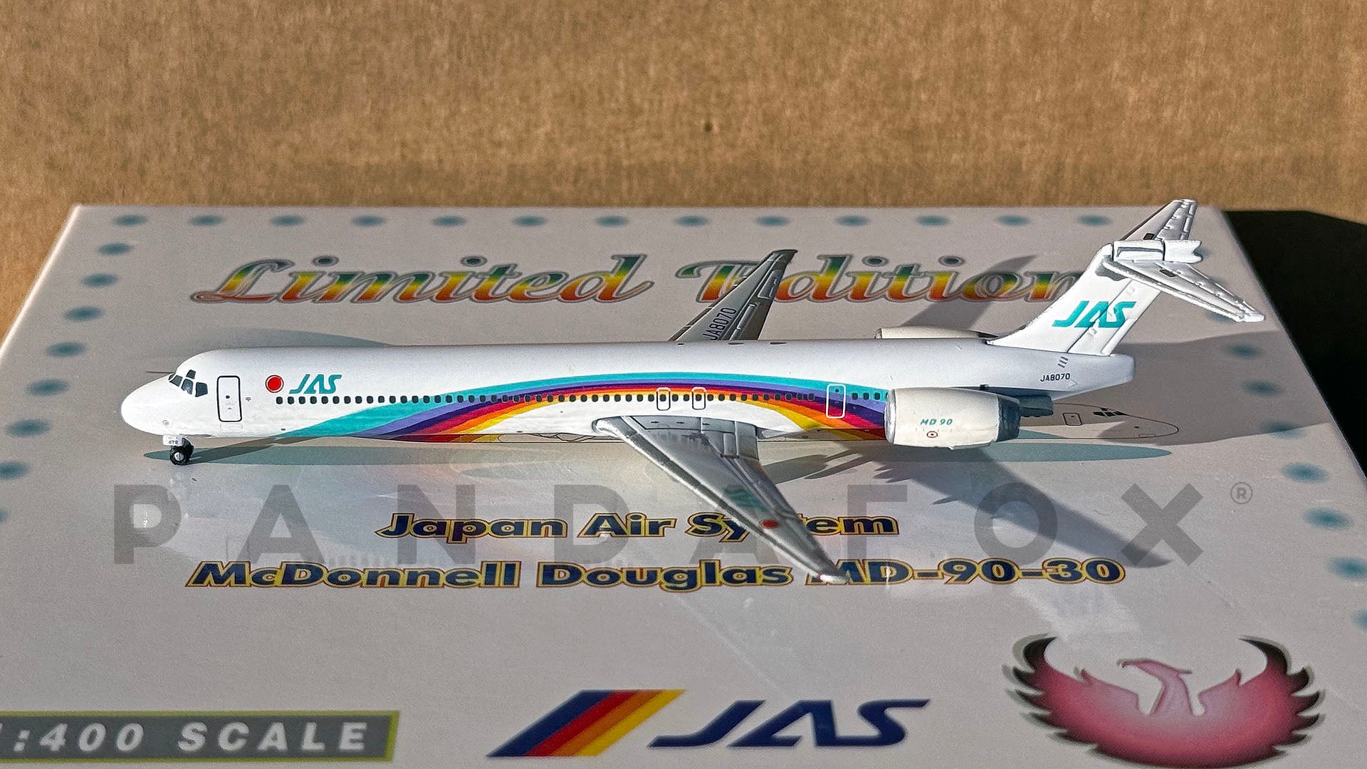 McDonnell Douglas MD-90 Japan Airlines 1 3D model rigged