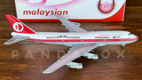 Malaysia Airlines Boeing 747-300 9M-MHK Kuala Lumpur Los Angeles '86 Phoenix 10081 Scale 1:400