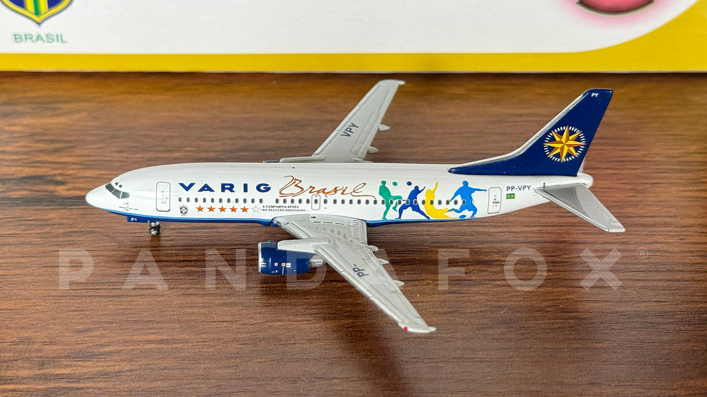 Varig Boeing 737-300 PP-VPY 2006s Football Phoenix 10109 PH4VRG169 Scale 1:400