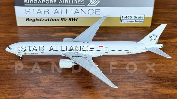 Singapore Airlines Boeing 777-300ER 9V-SWI Star Alliance Phoenix