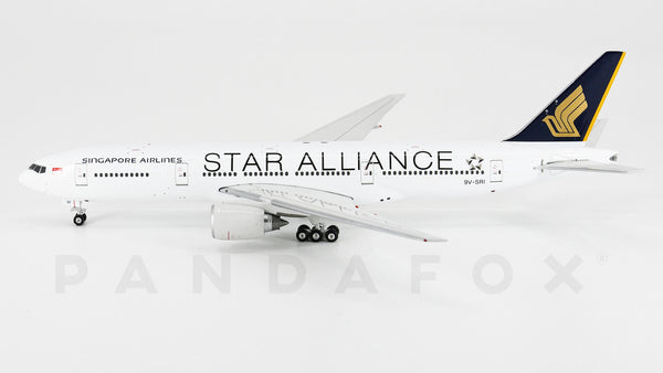 Singapore Airlines Boeing 777-200ER 9V-SRI Star Alliance Phoenix