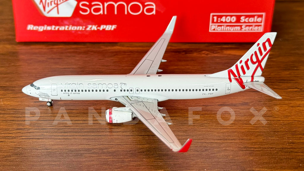 Virgin Samoa Boeing 737-800 ZK-PBF Phoenix 10674 Scale 1:400