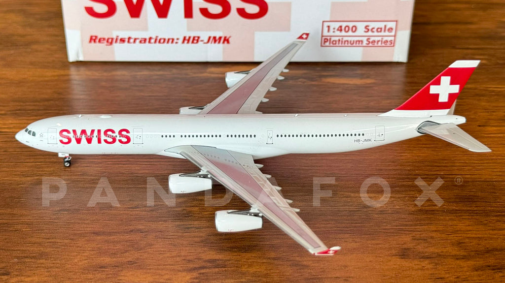 Swiss Airbus A340-300 HB-JMK Phoenix 10747 Scale 1:400