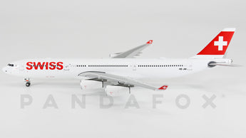 Swiss Airbus A340-300 HB-JMI Phoenix 11808 PH4SWR2408 Scale 1:400