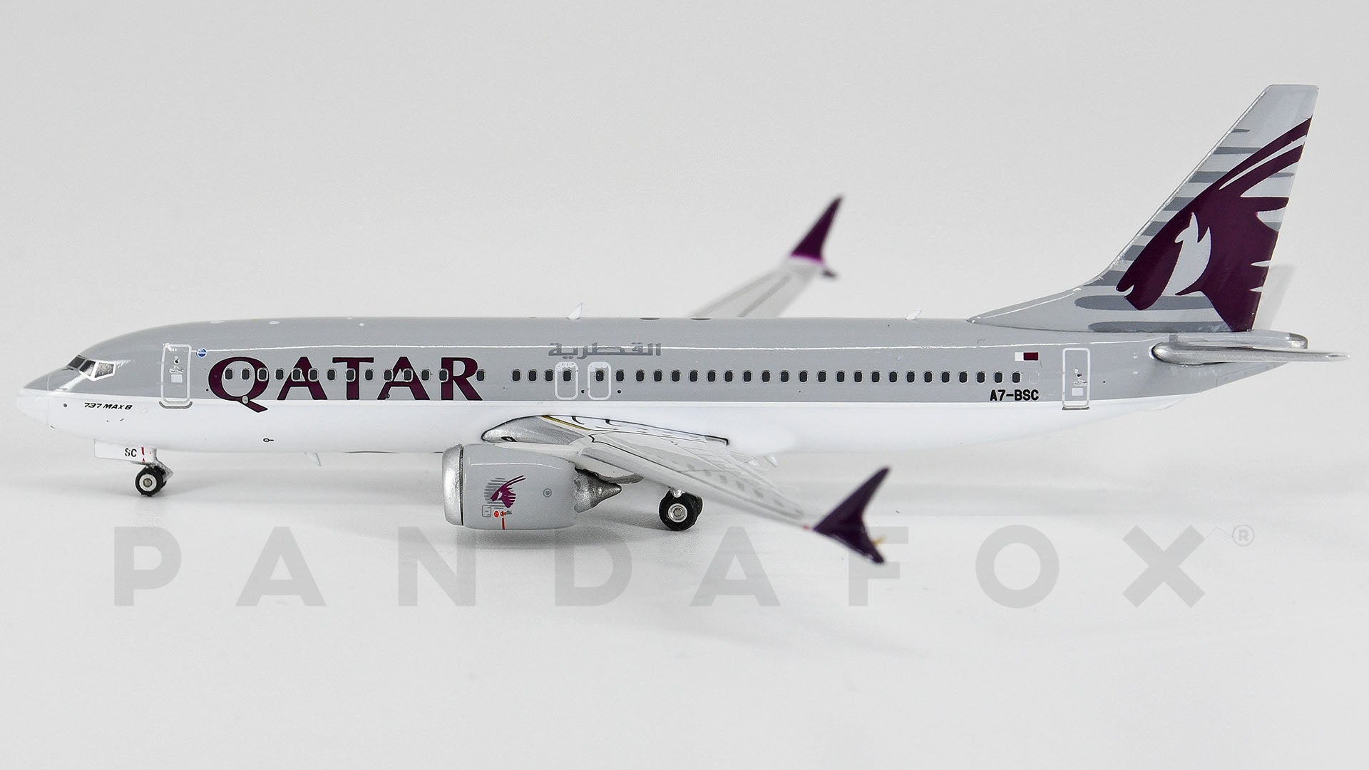 カタール航空 737MAX8 A7-BSC 1/400