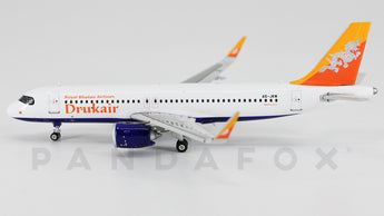 Drukair Airbus A320neo A5-JKW Phoenix 11828 PH4DRK2437 Scale 1:400