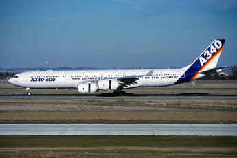 House Color Airbus A340-500 F-WWTE Phoenix 11915 Scale 1:400
