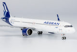 Aegean Airlines Airbus A321neo SX-NAG NG Model 13080 Scale 1:400