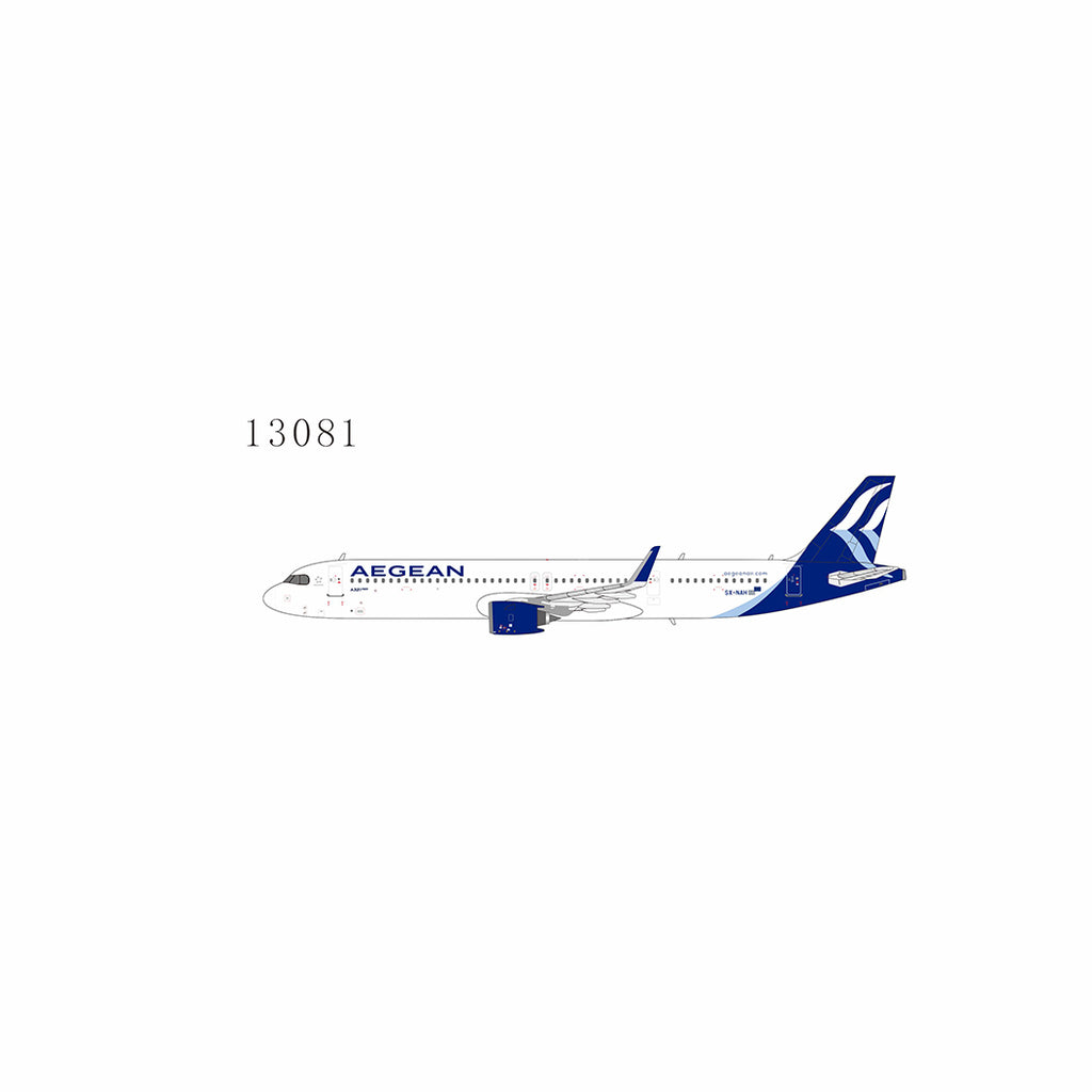 Aegean Airlines Airbus A321neo SX-NAH NG Model 13081 Scale 1:400