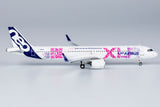 House Color Airbus A321neo XLR F-WWAB QR Code NG Models 13090 Scale 1:400