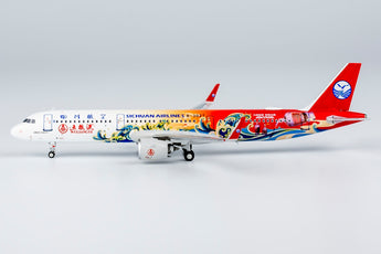 Sichuan Airlines Airbus A321neo B-302T Wuliangye NG Model 13106 Scale 1:400