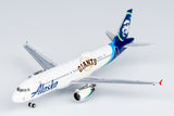Alaska Airlines Airbus A320 N855VA San Francisco Giants NG Model 15015 Scale 1:400
