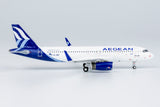 Aegean Airlines Airbus A320 SX-DNB NG Model 15040 Scale 1:400
