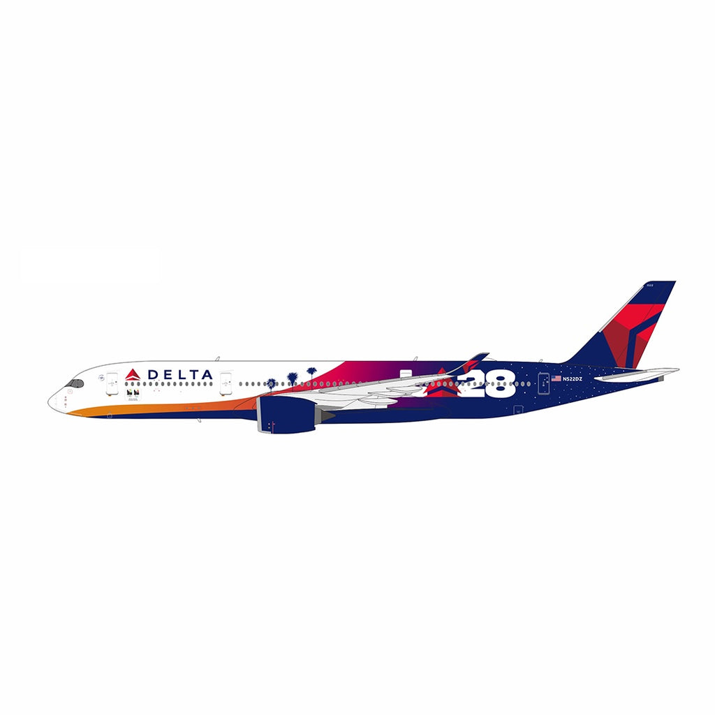 Delta Airbus A350-900 N522DZ NG Model 39070 Scale 1:400