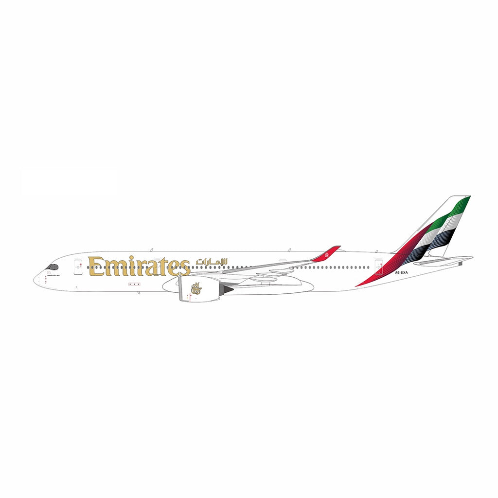 Emirates Airbus A350-900 A6-EXA NG Model 39072 Scale 1:400