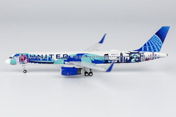 United Boeing 757-200 N14102 Her Art Here New York NG Model 53199 Scale 1:400