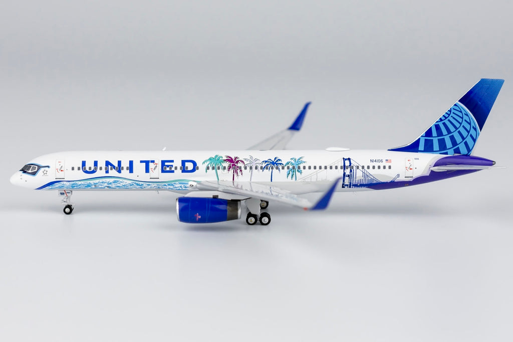 United Boeing 757-200 N14106 Her Art Here California NG Model 53200 Scale 1:400