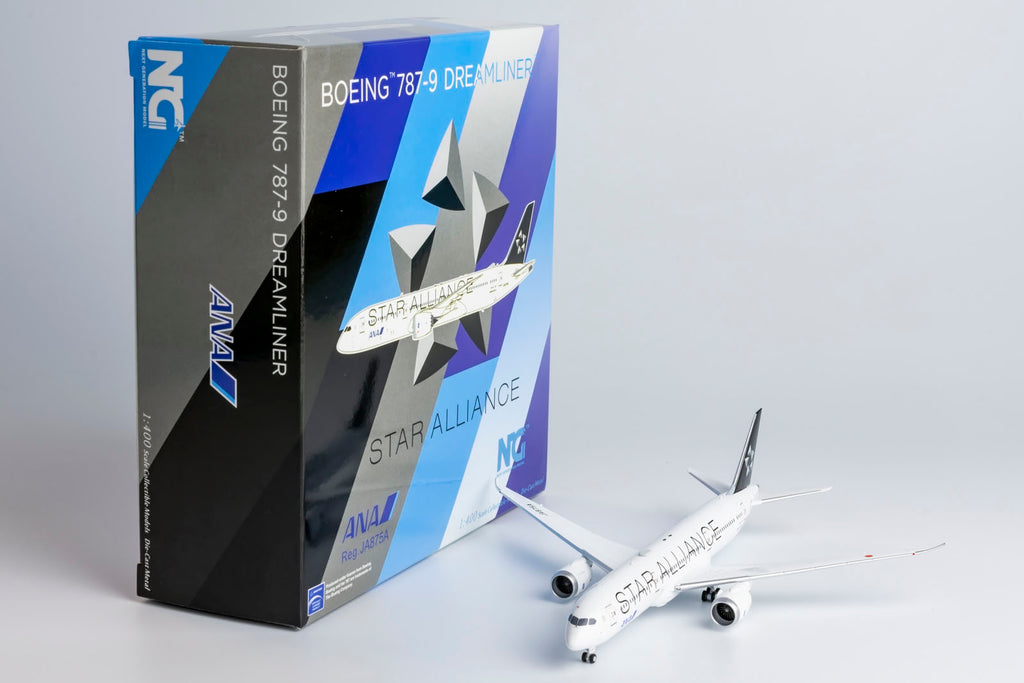 ANA Boeing 787-9 JA875A Star Alliance NG Model 55112 Scale 1:400