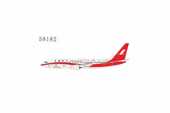 Shanghai Airlines Boeing 737-800 B-5132 Ji An NG Model 58182 Scale 1:400