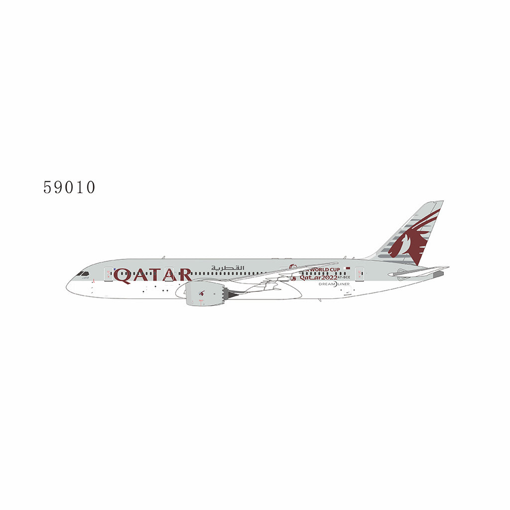 Qatar Airways Boeing 787-8 A7-BCE FIFA World Cup Qatar 2022 NG Model 59010 Scale 1:400