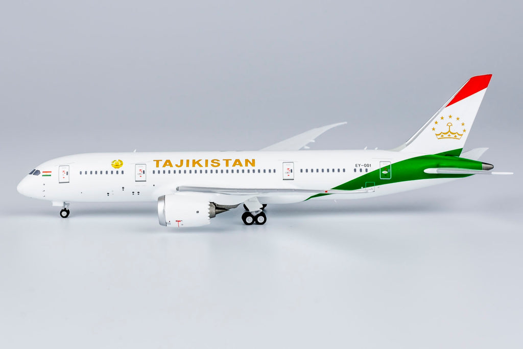 Tajikistan Government Boeing 787-8 EY-001 NG Model 59023 Scale 1:400